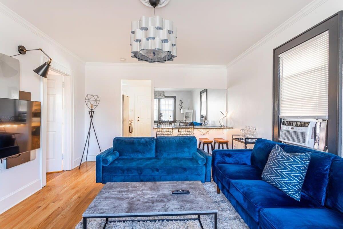 Апартаменти The Blue Sapphire 2Br 2 King Beds & Ample Backyard Бріджпорт Екстер'єр фото