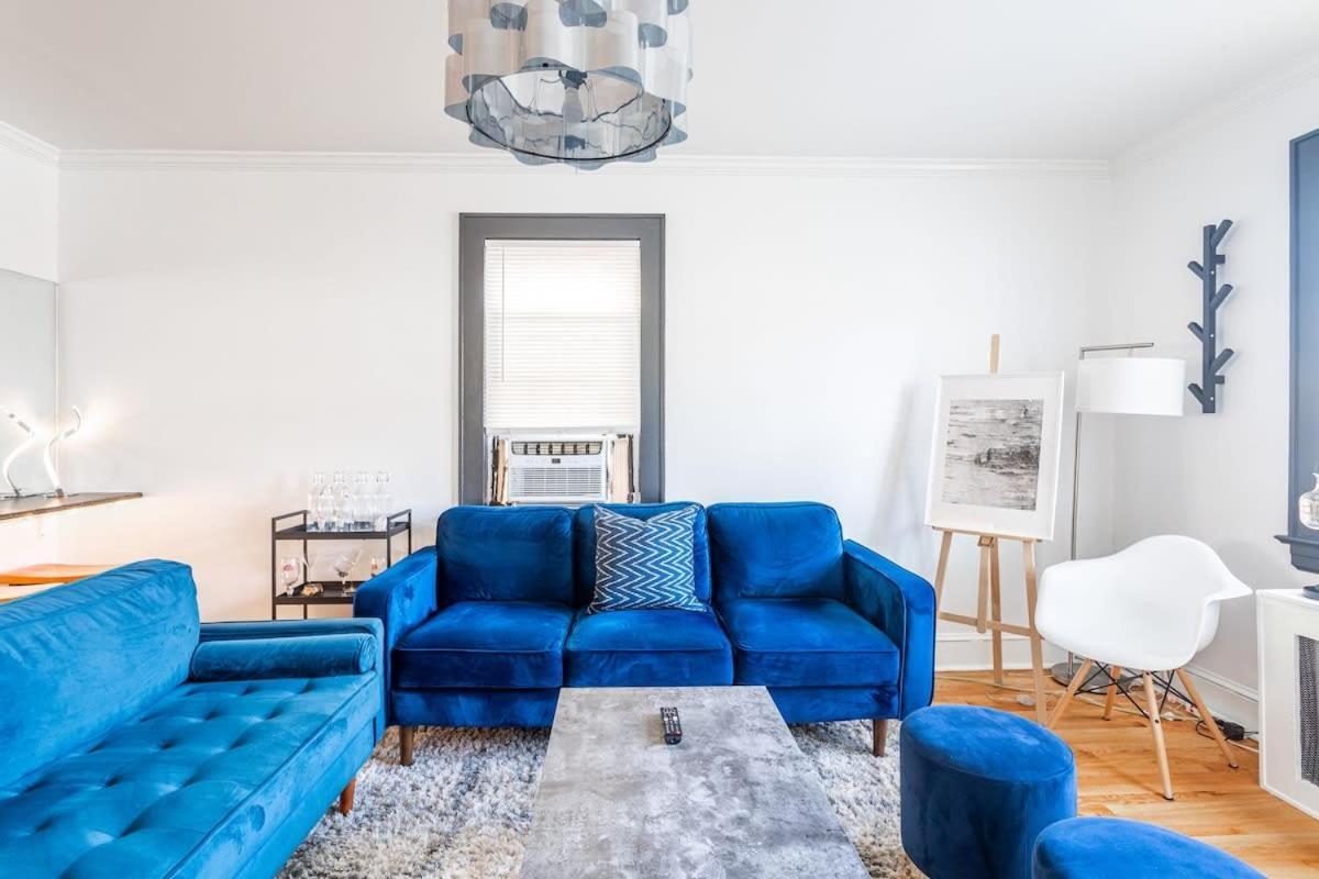 Апартаменти The Blue Sapphire 2Br 2 King Beds & Ample Backyard Бріджпорт Екстер'єр фото